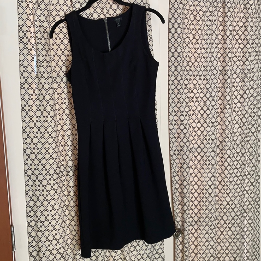 J Crew black dress